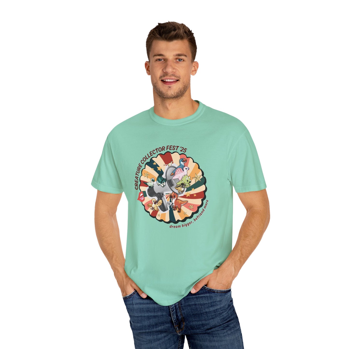 Limited Edition Dream Bigger, Befriend More - Creature Collector Festival 2025 T-Shirt