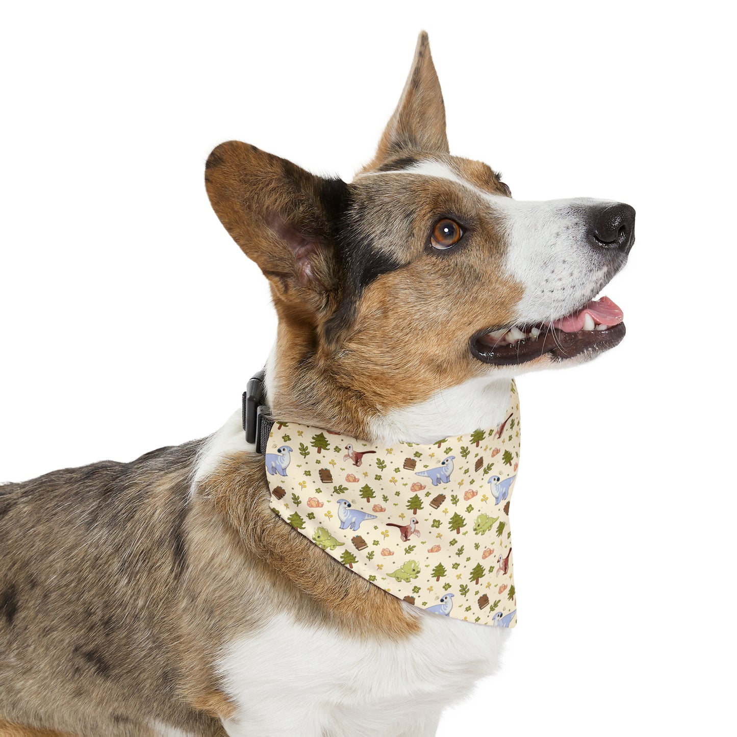 Pet Bandana Collar - Roaming Rancher in Tamablume Cream