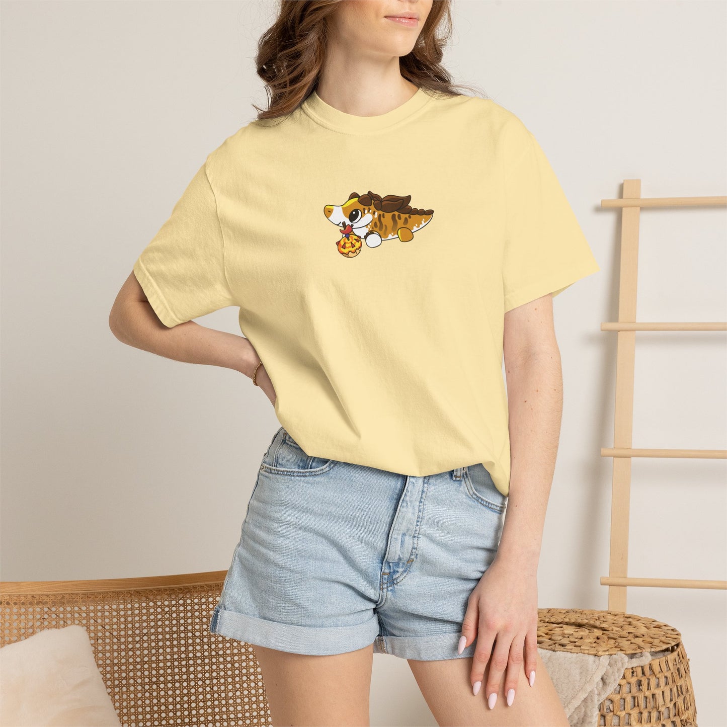 Limited Edition Desmond the Desmatosuchus Plushie Art - T-Shirt