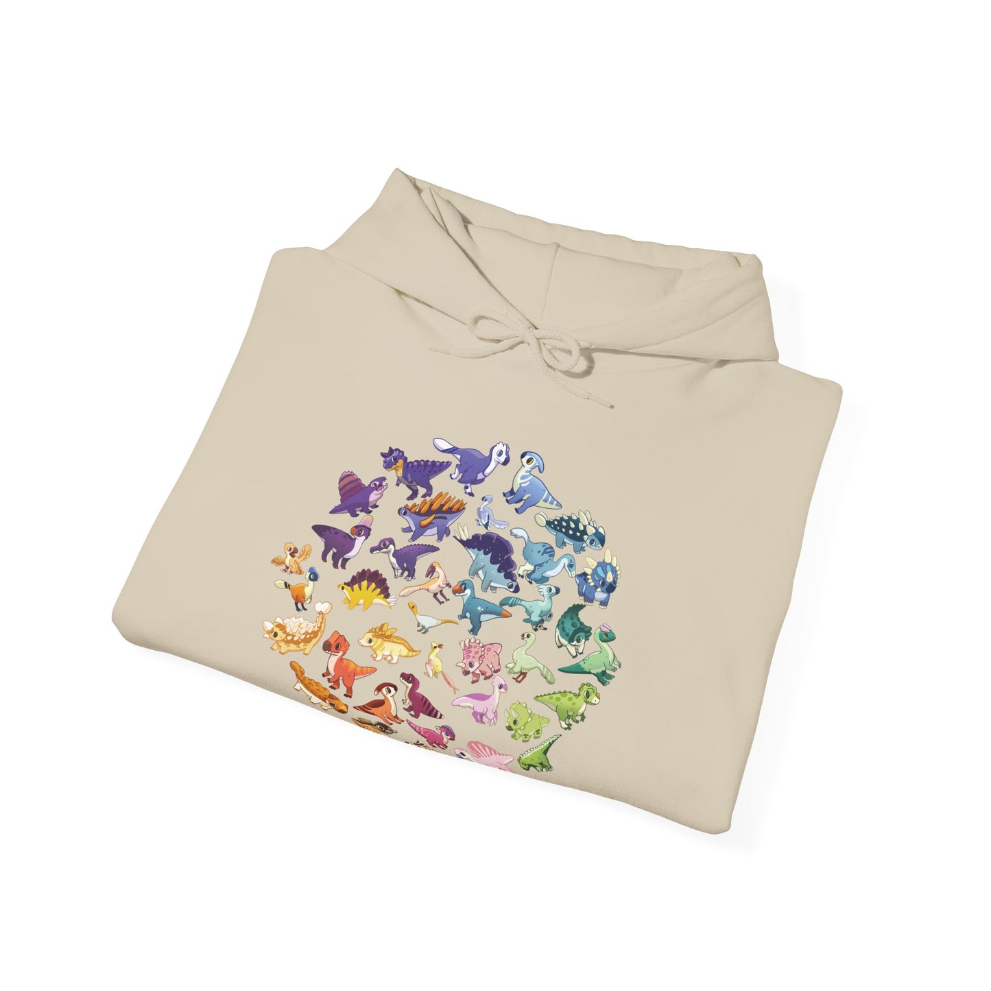 Rainbow of Dinos - Unisex Heavy Blend™ Hooded Sweatshirt