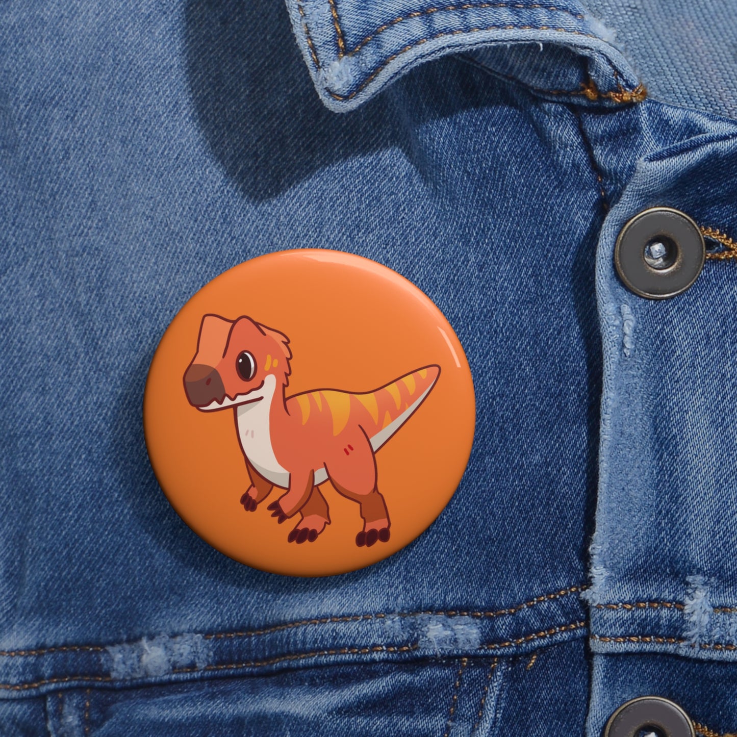 Allosaurus Pin Badge