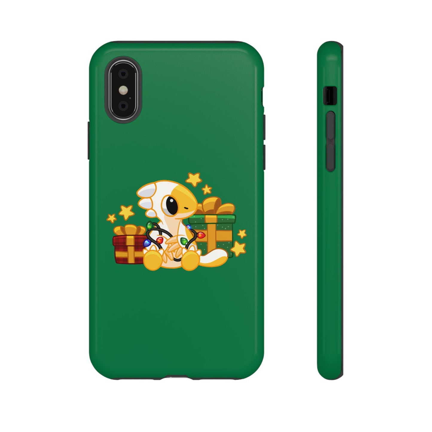 Limited Edition Scramble the Therizinosaurus Plushie Art - Phone Case