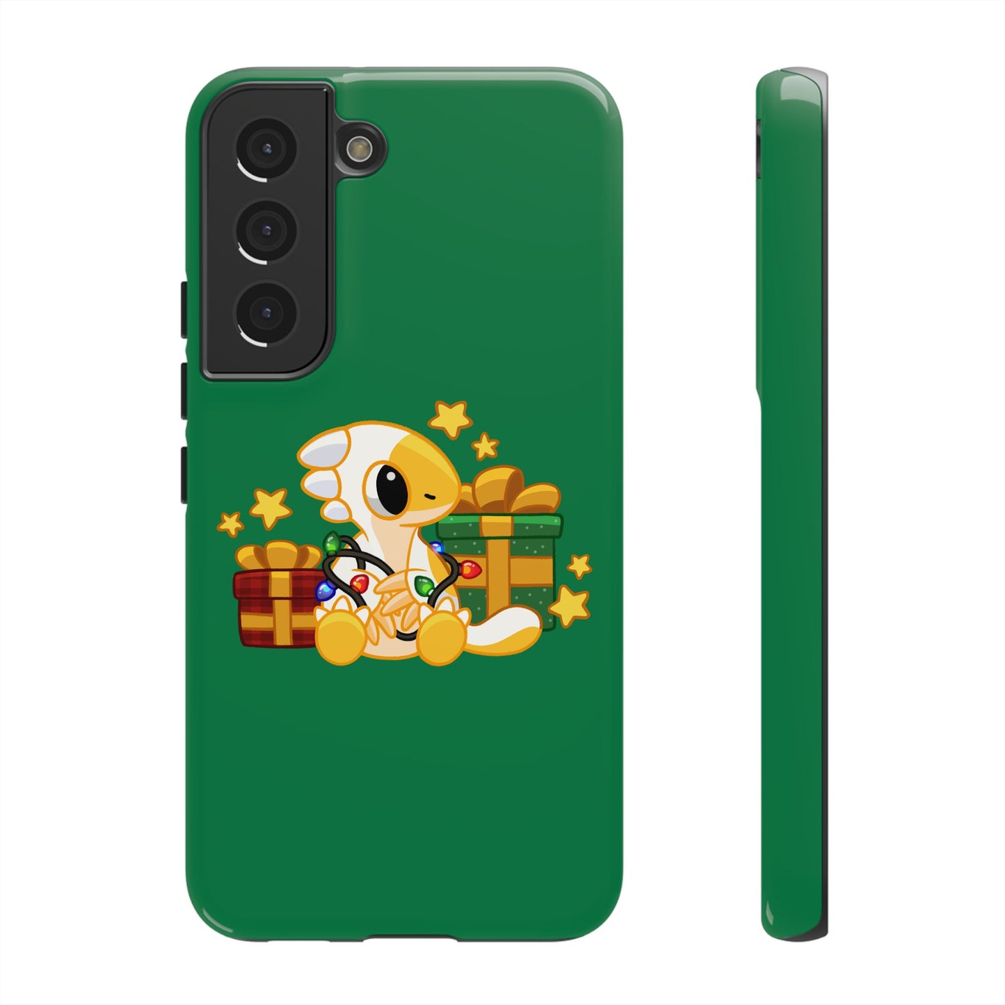 Limited Edition Scramble the Therizinosaurus Plushie Art - Phone Case