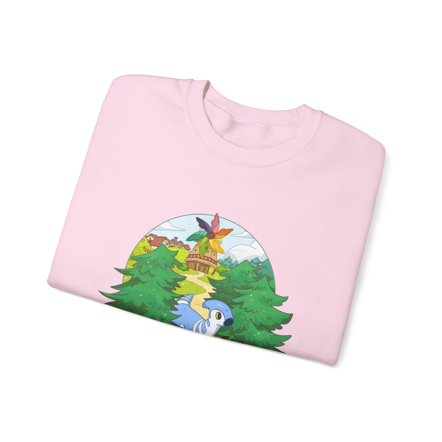 Walk by the Windmill - Unisex Heavy Blend™ Crewneck Sweatshirt