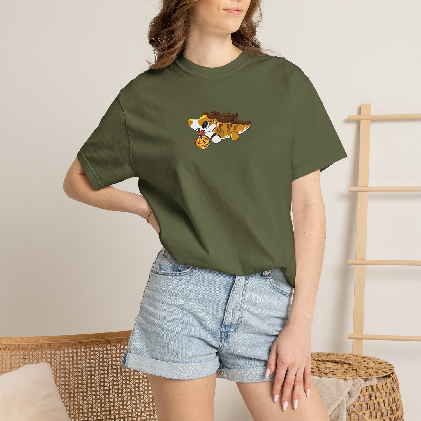 Limited Edition Desmond the Desmatosuchus Plushie Art - T-Shirt