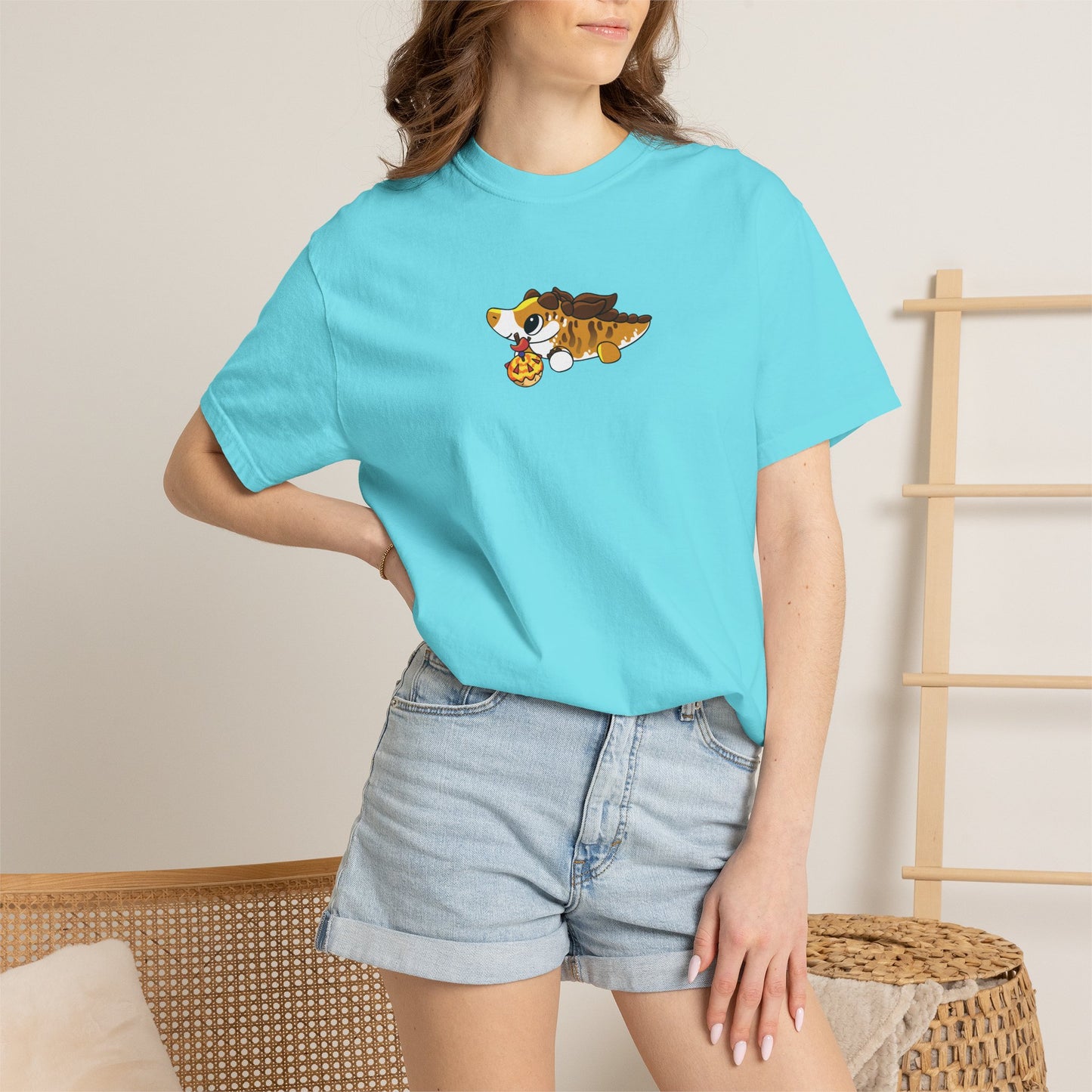 Limited Edition Desmond the Desmatosuchus Plushie Art - T-Shirt