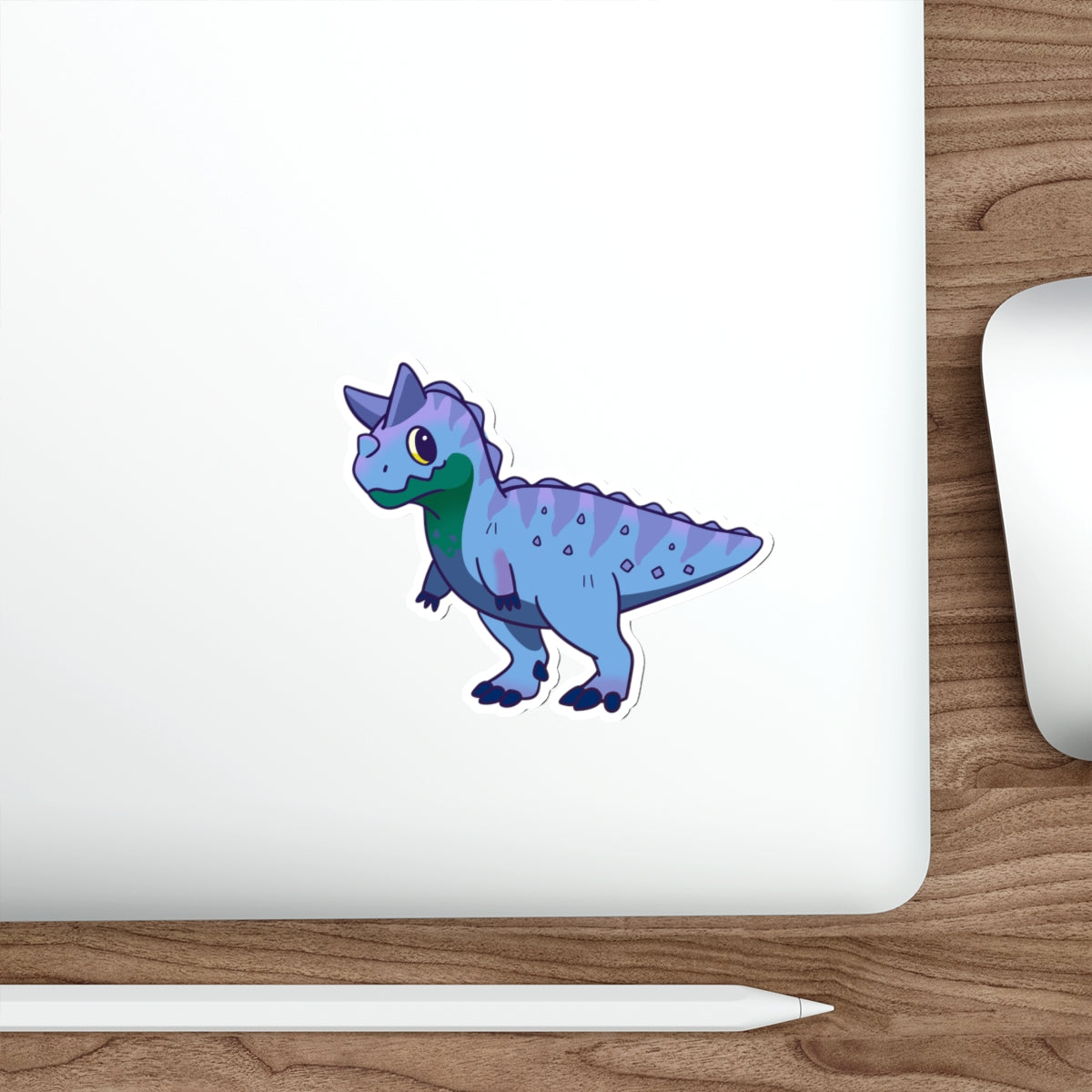 MLM Pride Carnotaurus Sticker - Die-Cut Stickers