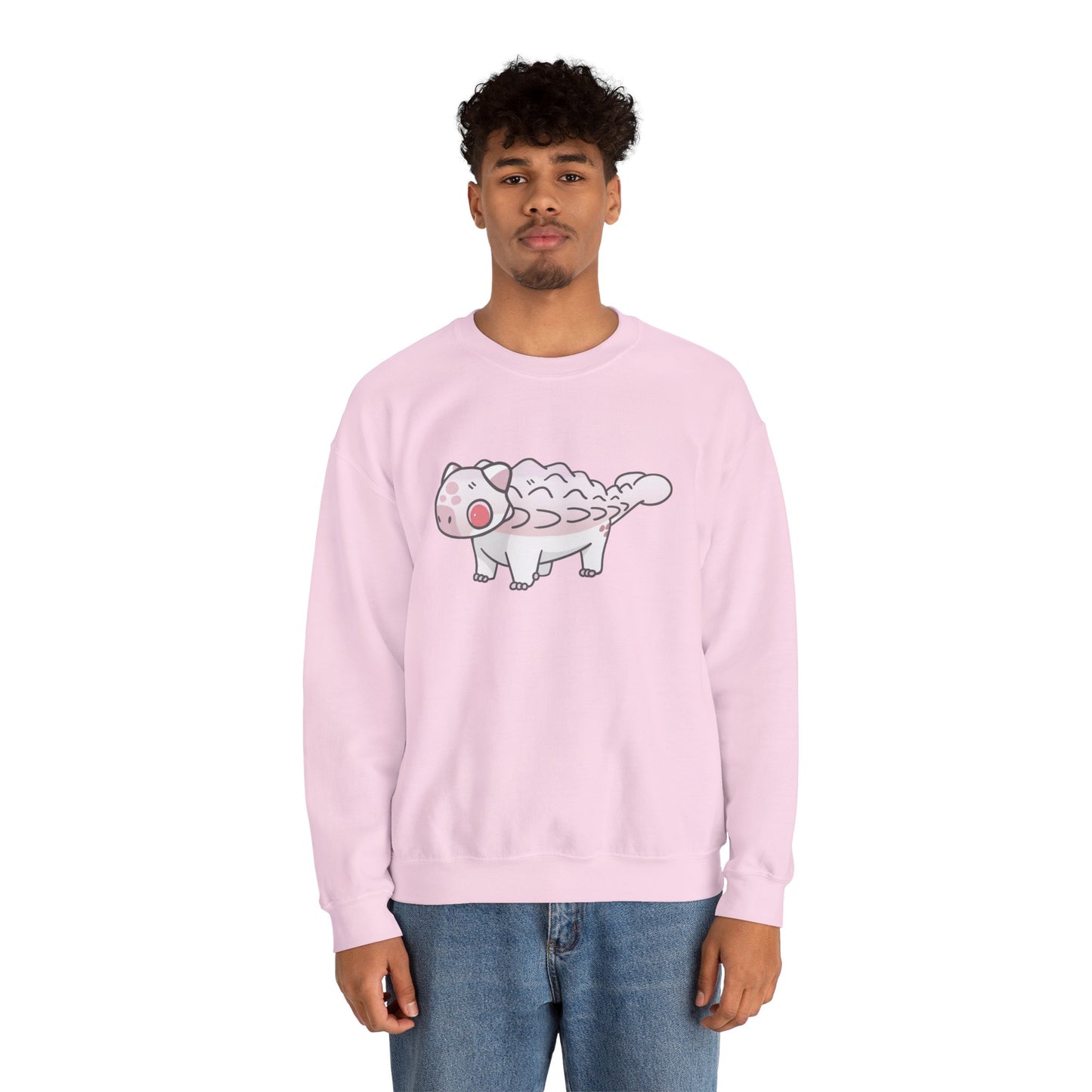 Albino Pinacosaurus - Unisex Heavy Blend™ Crewneck Sweatshirt