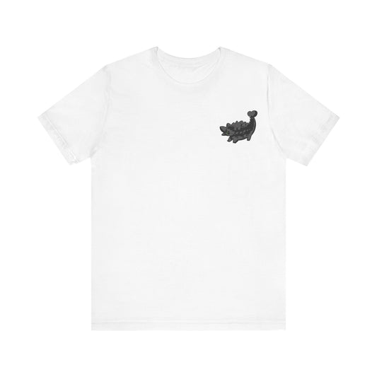 Limited Edition Melanistic Ankylosaurus  - Unisex Jersey Short Sleeve T-Shirt