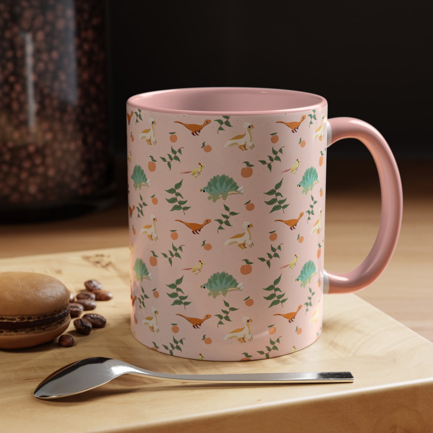 Peach Dinos - Mug