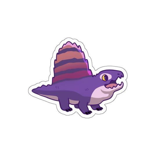 Dimetrodon Sticker - Die-Cut Stickers