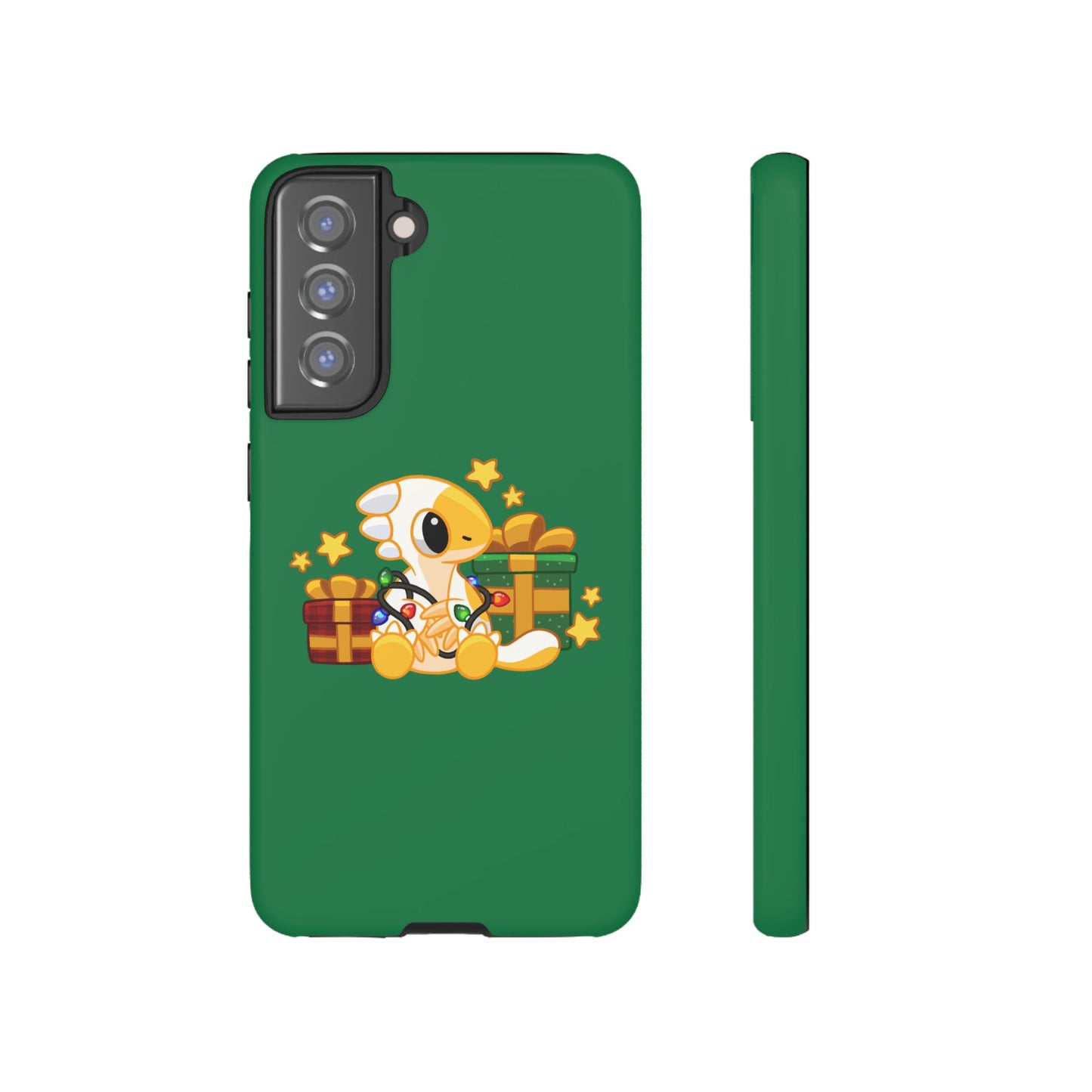 Limited Edition Scramble the Therizinosaurus Plushie Art - Phone Case