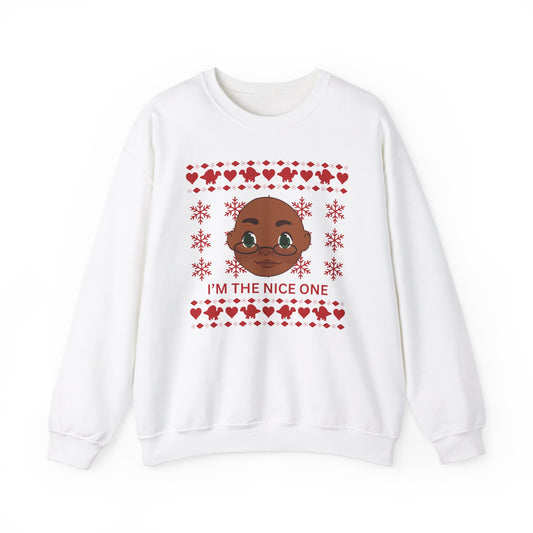 I'm the Nice One Nalroc Holiday Jumper - Unisex Crewneck Sweatshirt