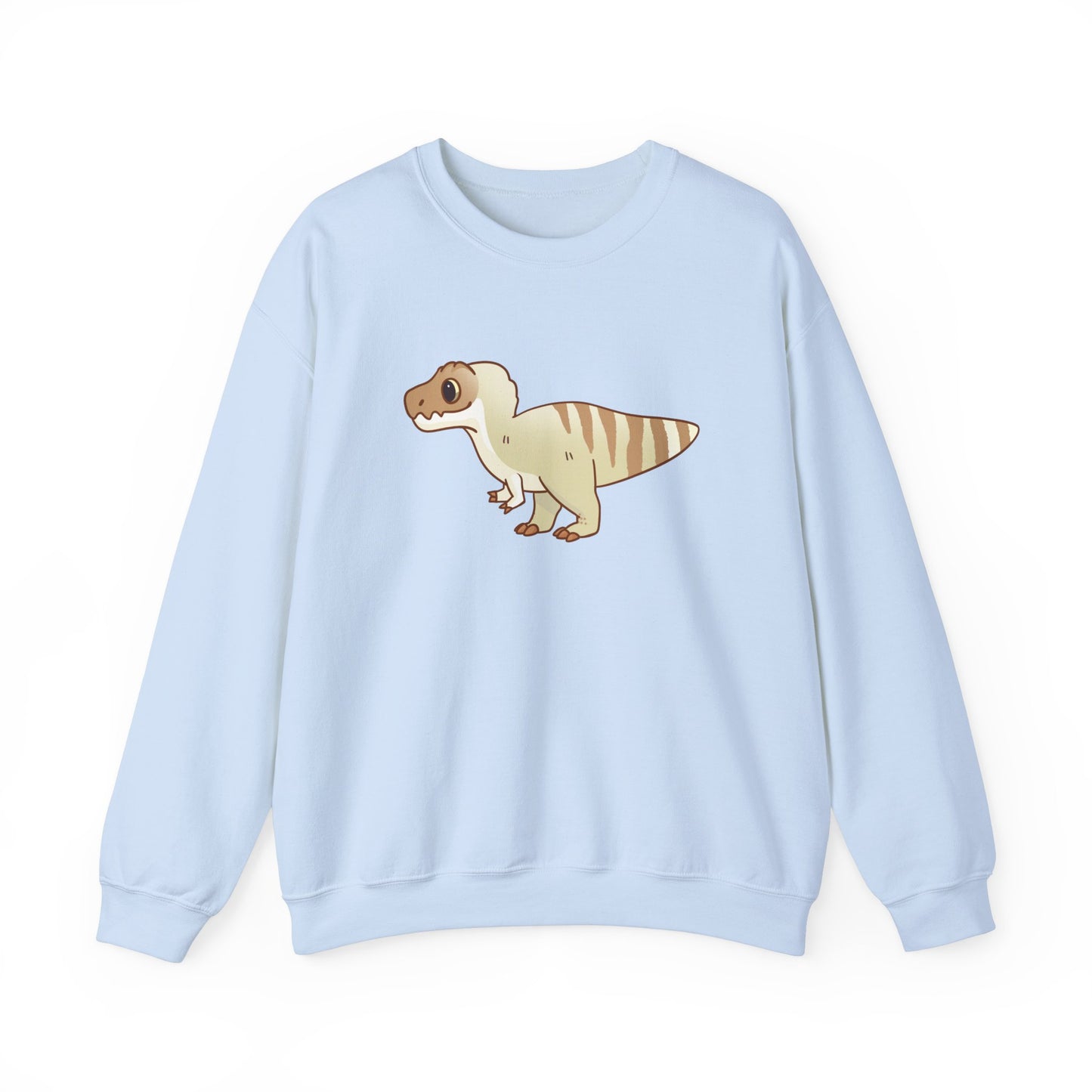 Vanilla Coffee Tyrannosaurus Rex Sweatshirt - Unisex Heavy Blend™ Crewneck Sweatshirt