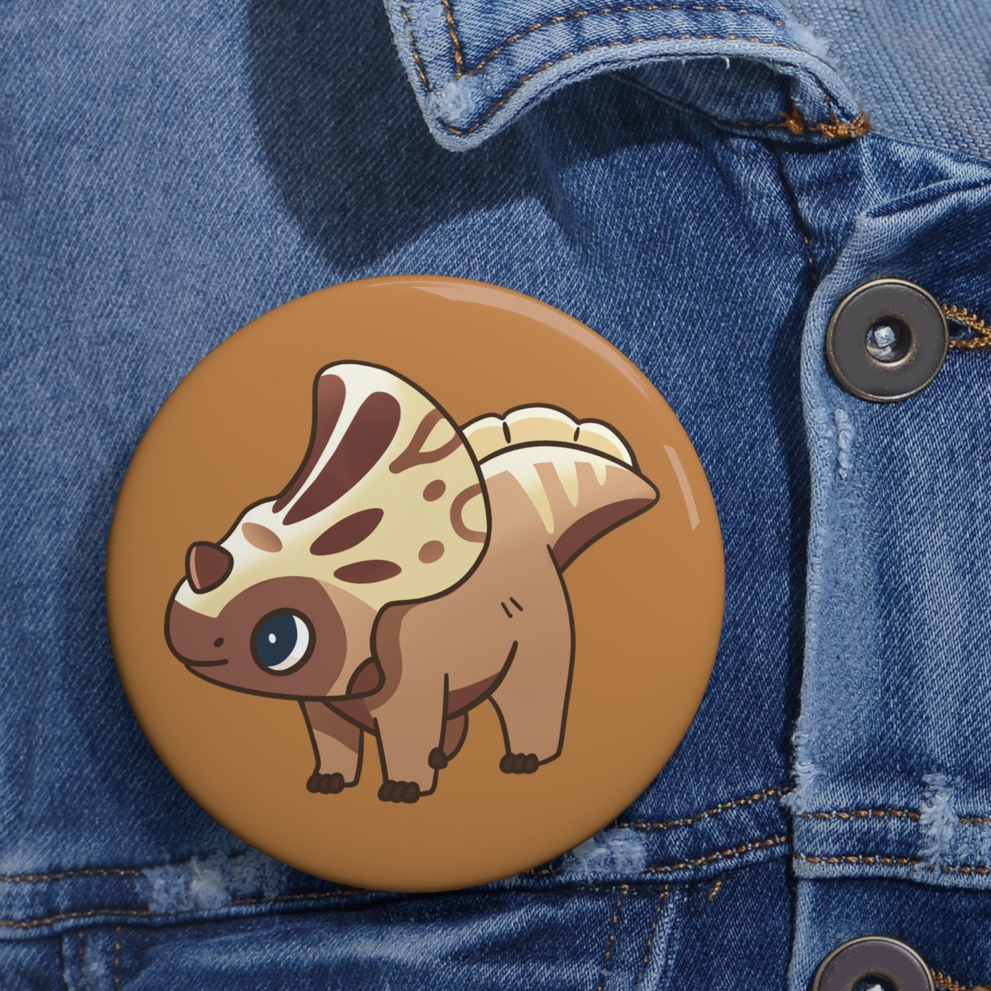 Protoceratops Pin Badge