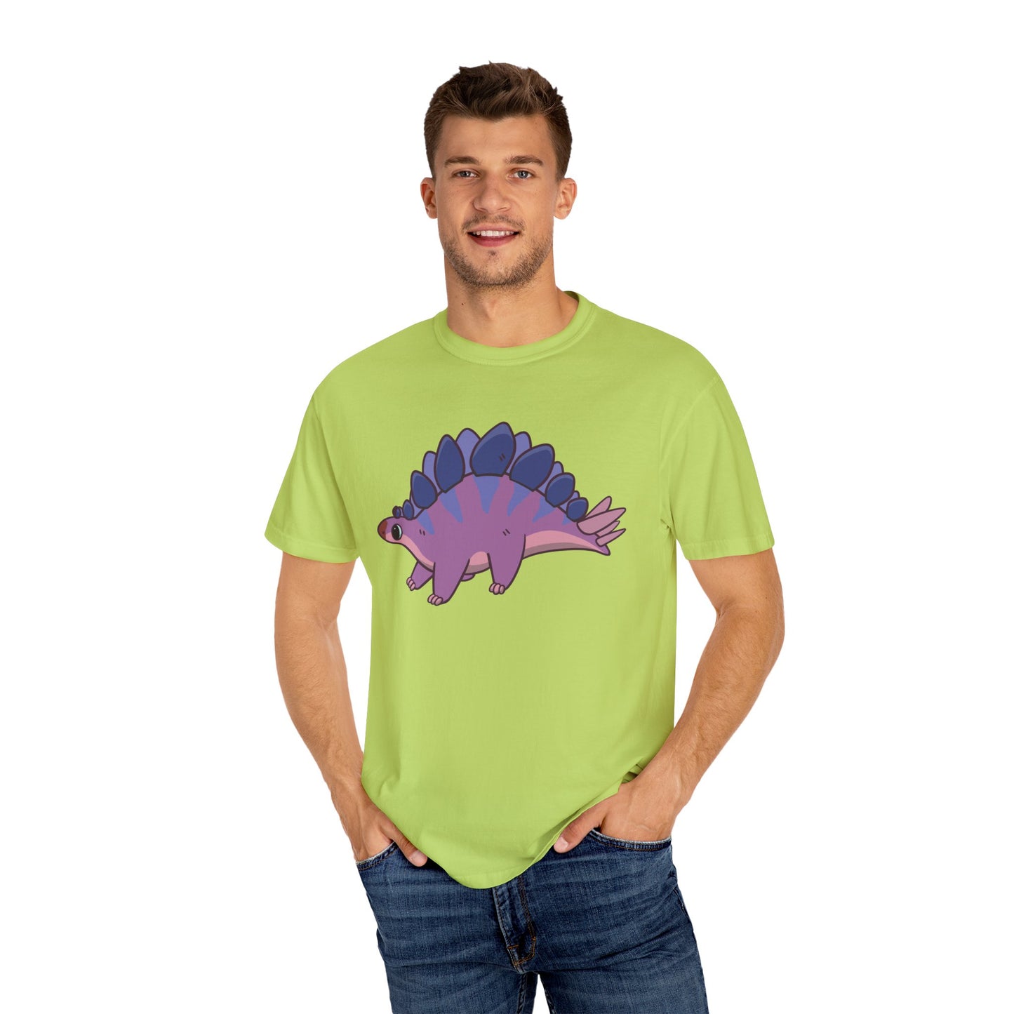 Bisexual Pride Stegosaurus- T-Shirt