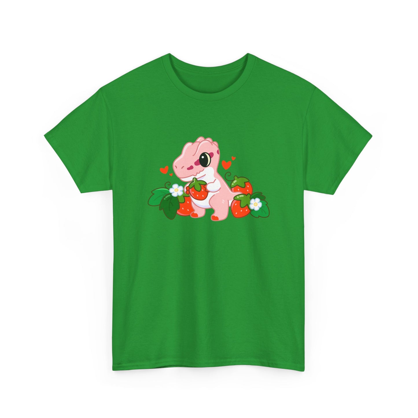 Limited Edition Strawberry Milkshake Tyrannosaurus Rex Plushie Concept Art - T-Shirt (Australian Edition)