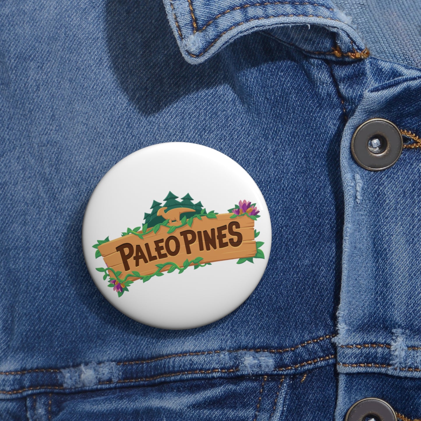 Pin Button - Paleo Pines