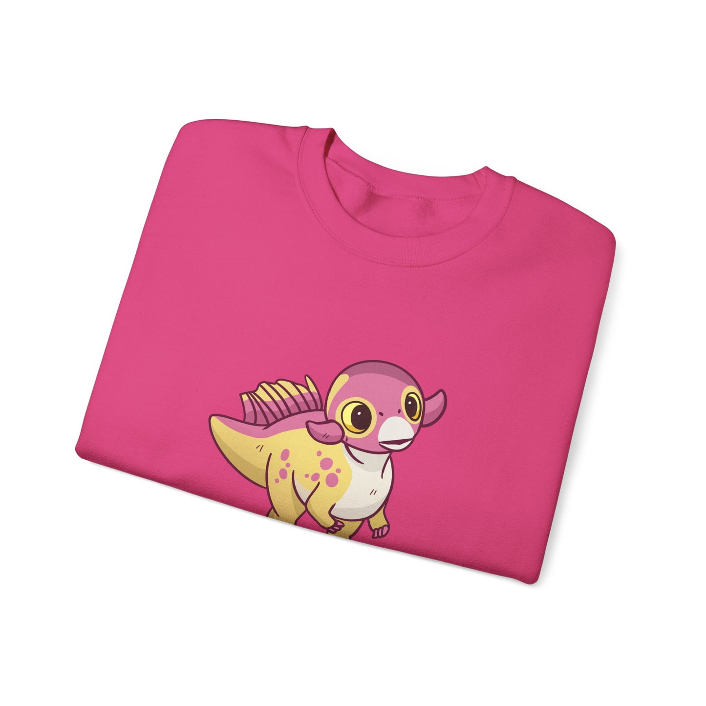 Peach Psittacosaurus - Unisex Heavy Blend™ Crewneck Sweatshirt