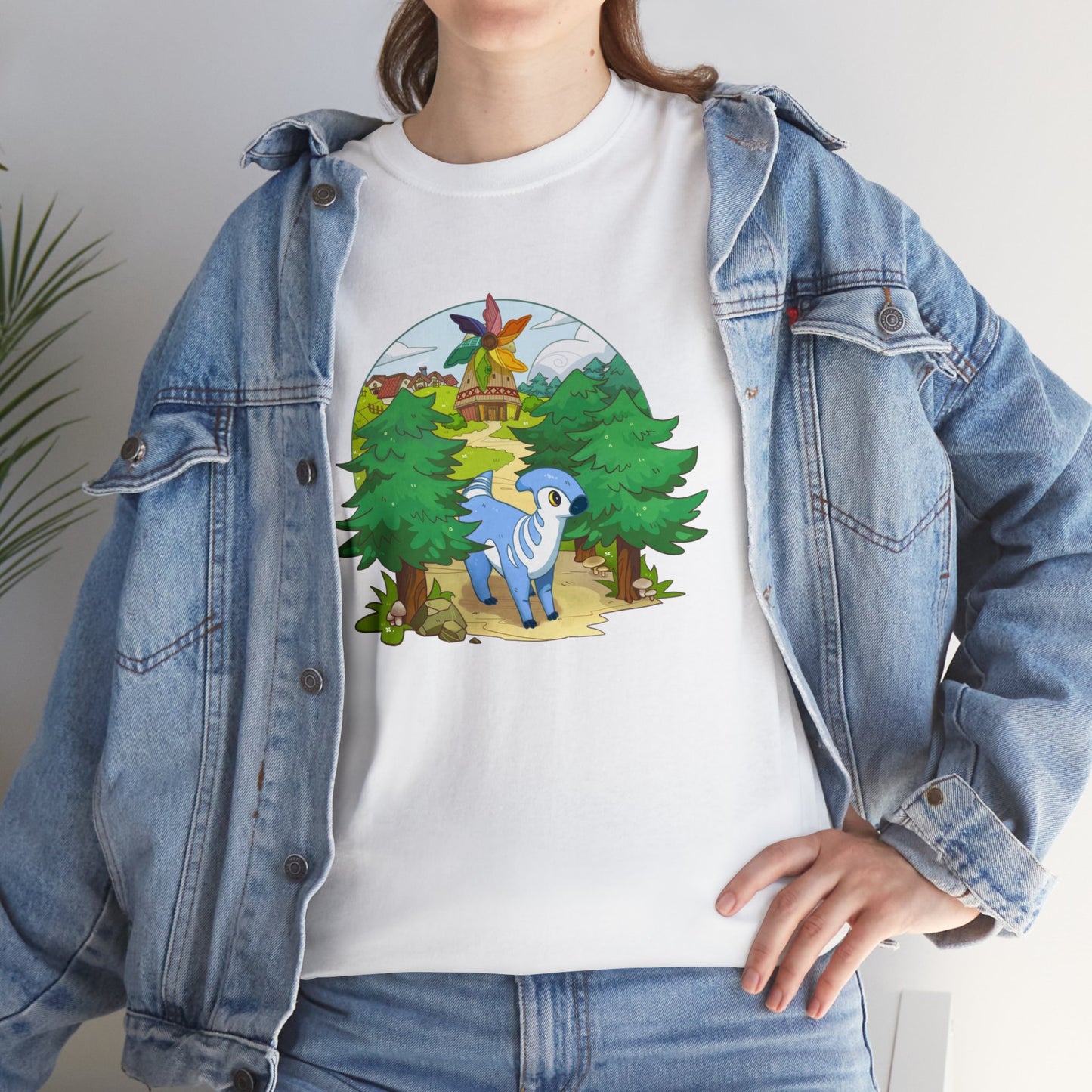 Walk by the Windmill - Unisex Heavy Cotton Tee