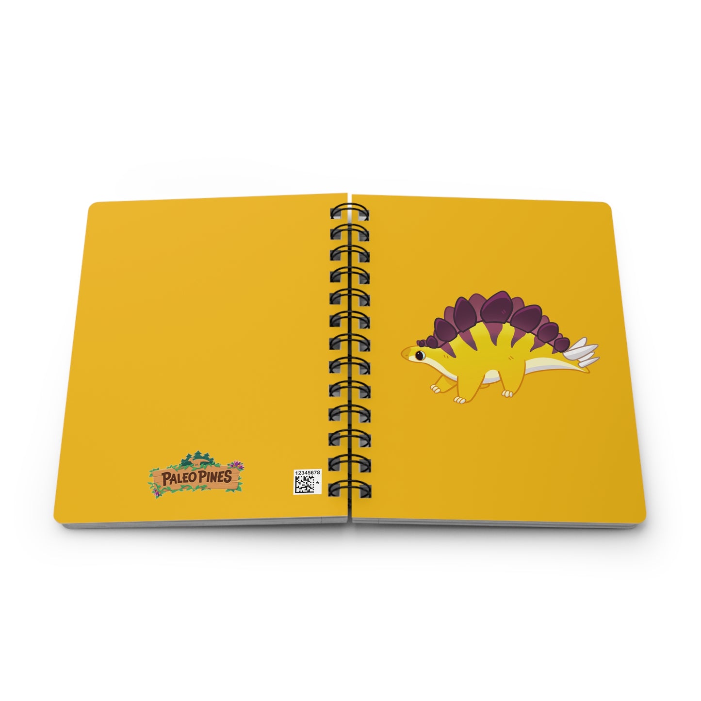 Stegosaurus Spiral Bound Journal