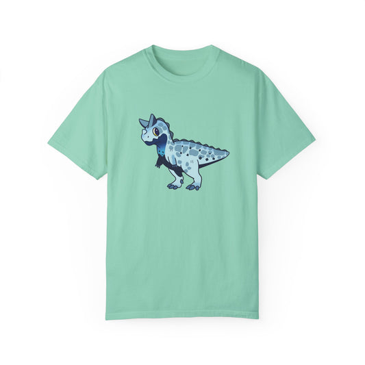 Bright Sky Carnotaurus with Plates T-Shirt