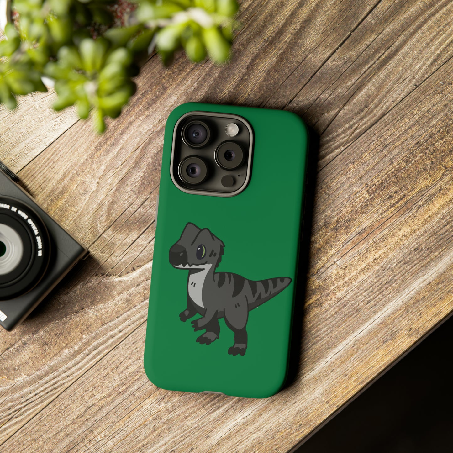 Melanistic Allosaurus - Phone Case