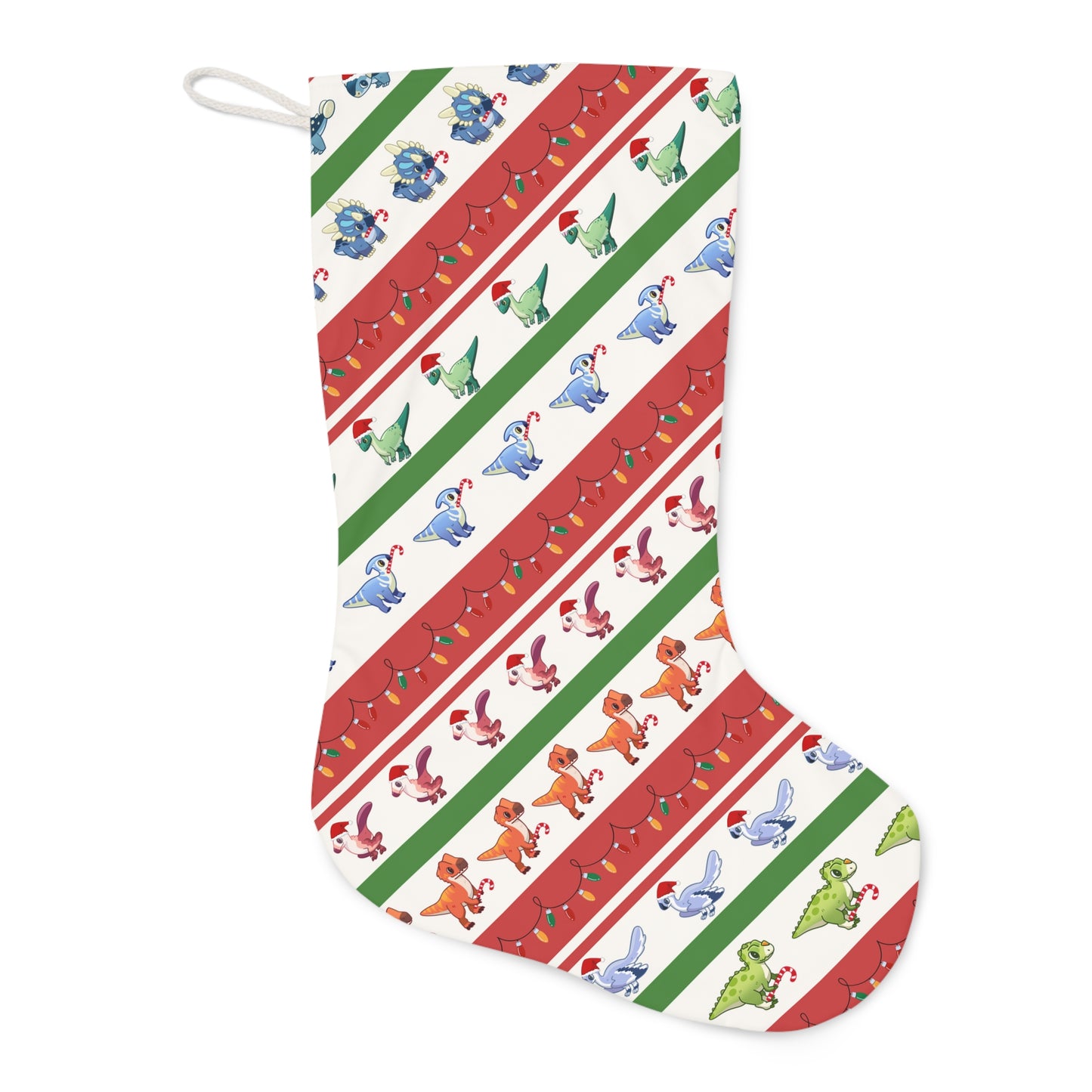 Holiday Dino Stocking