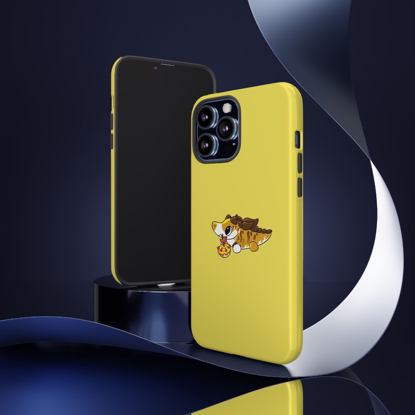 Limited Edition Desmond the Desmatosuchus Plushie Art - Phone Case