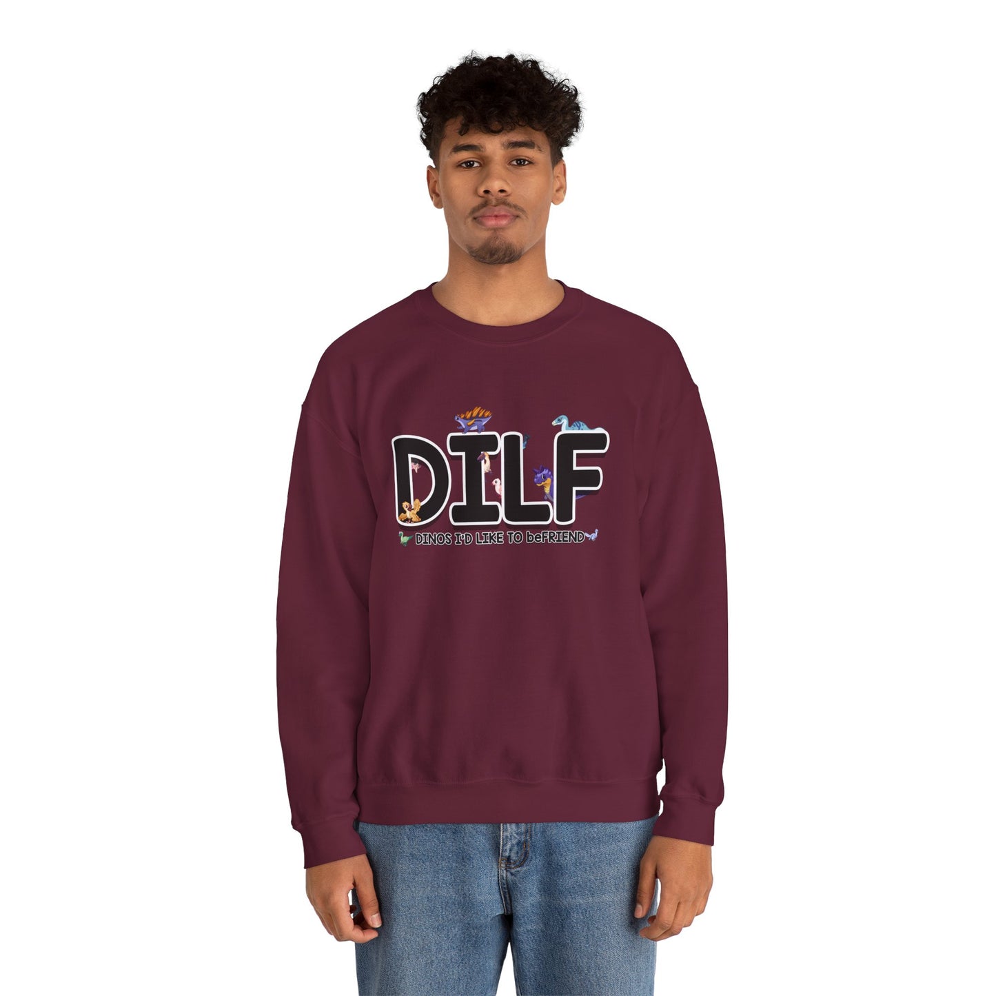 D.I.L.F - Unisex Heavy Blend™ Crewneck Sweatshirt