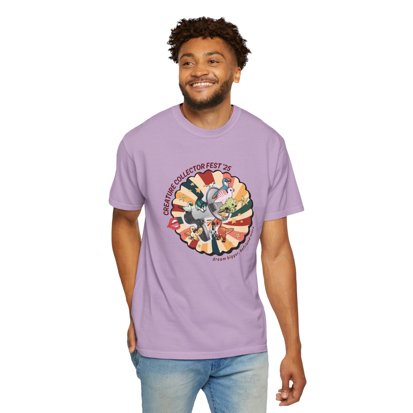 Limited Edition Dream Bigger, Befriend More - Creature Collector Festival 2025 T-Shirt