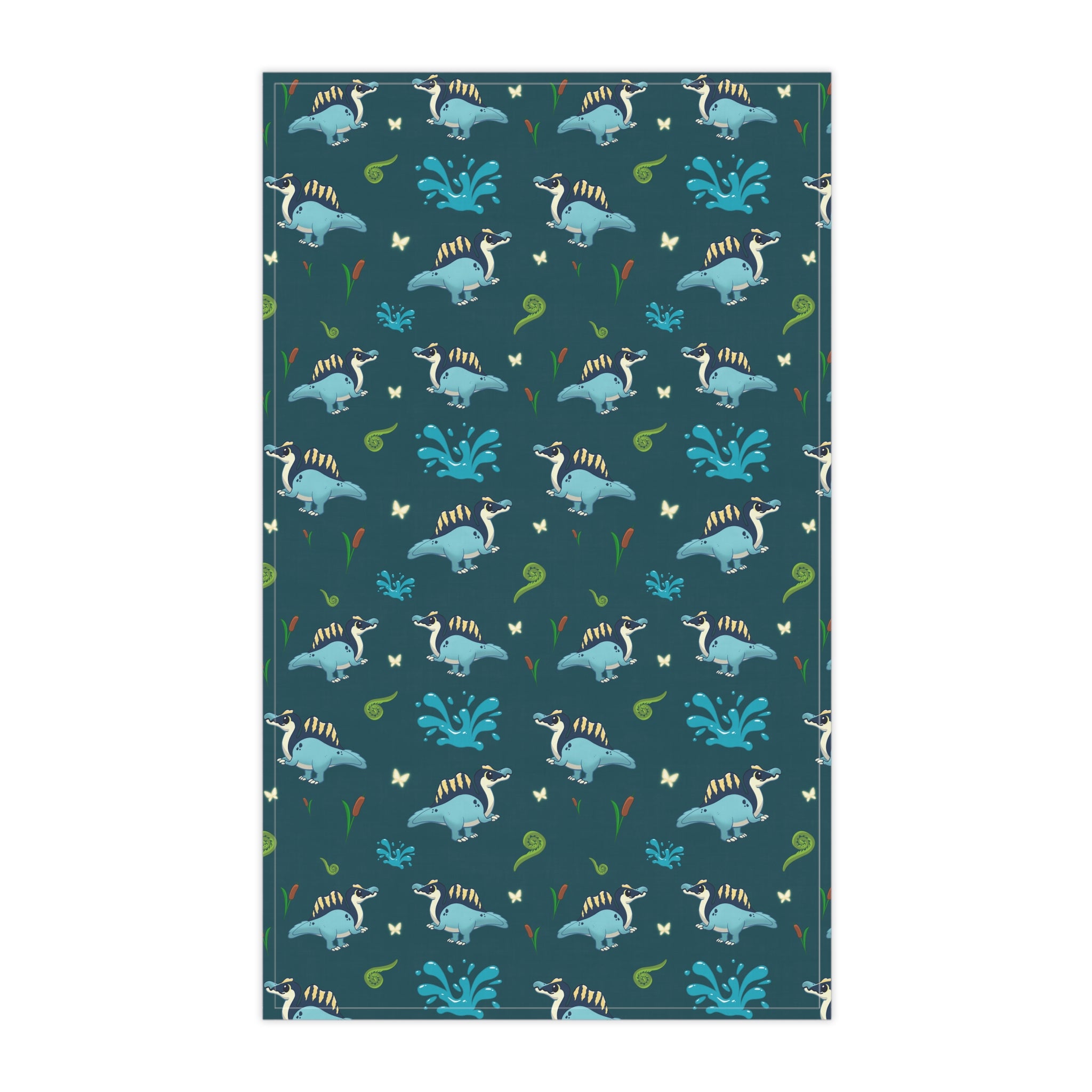 Players Choice Spinosaurus - Tea Towel