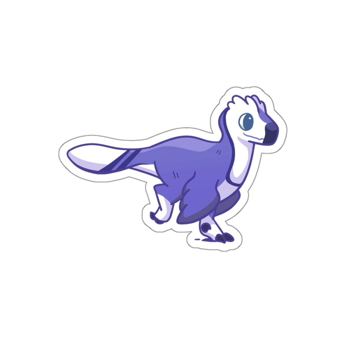 Utahraptor Sticker - Die-Cut Stickers