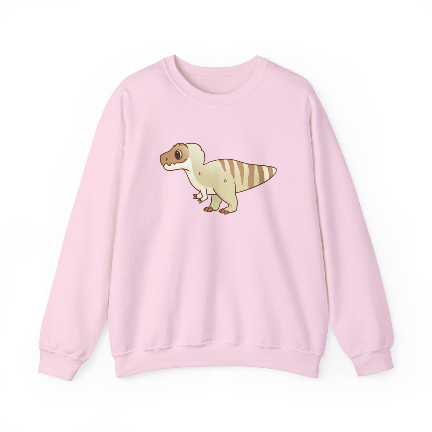 Vanilla Coffee Tyrannosaurus Rex Sweatshirt - Unisex Heavy Blend™ Crewneck Sweatshirt