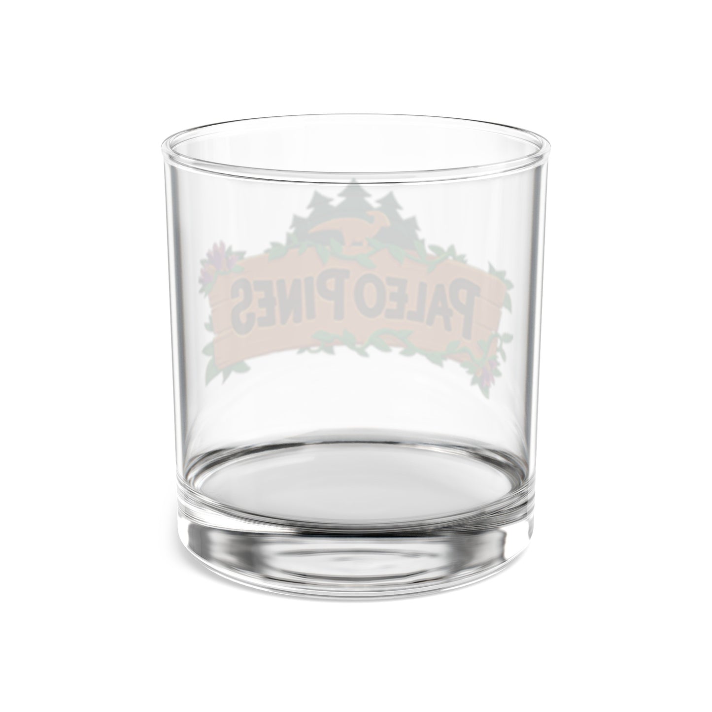 Retro Collectible Glass - Paleo Pines Logo