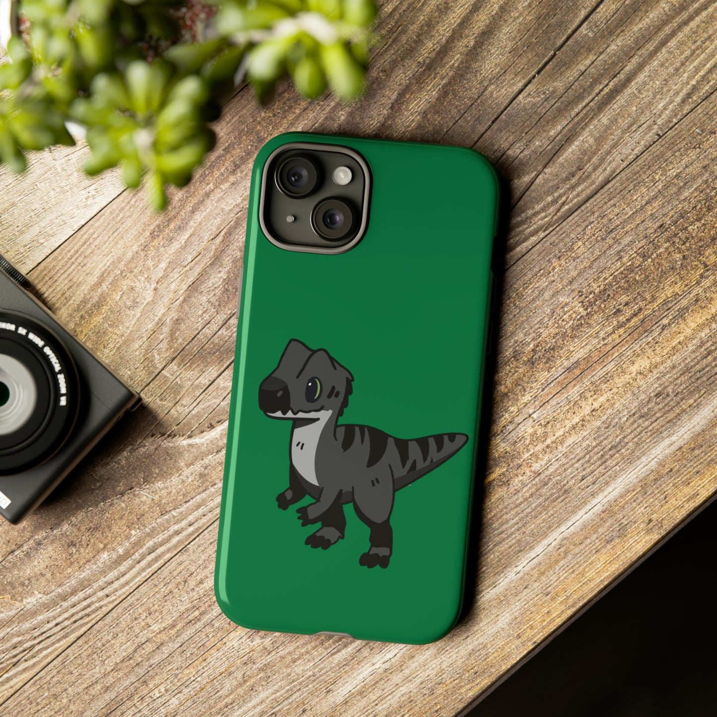 Melanistic Allosaurus - Phone Case