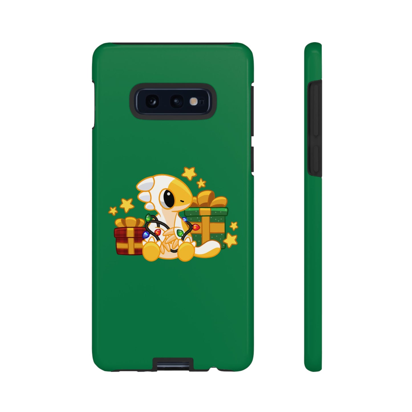 Limited Edition Scramble the Therizinosaurus Plushie Art - Phone Case