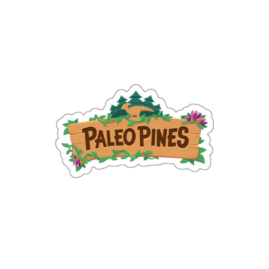 Paleo Pines - Die-Cut Stickers