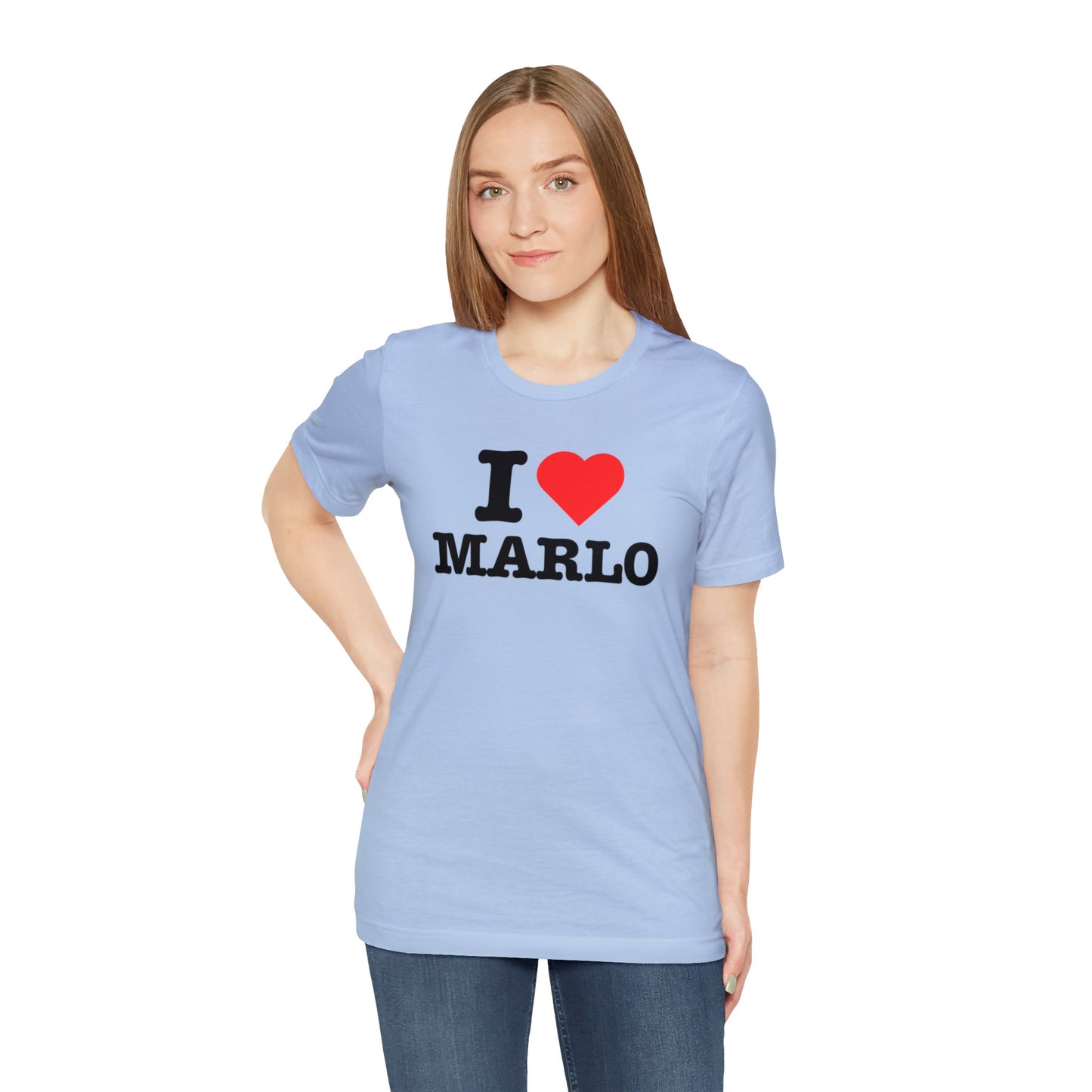 I Heart Marlo - Unisex Jersey Short Sleeve T-Shirt