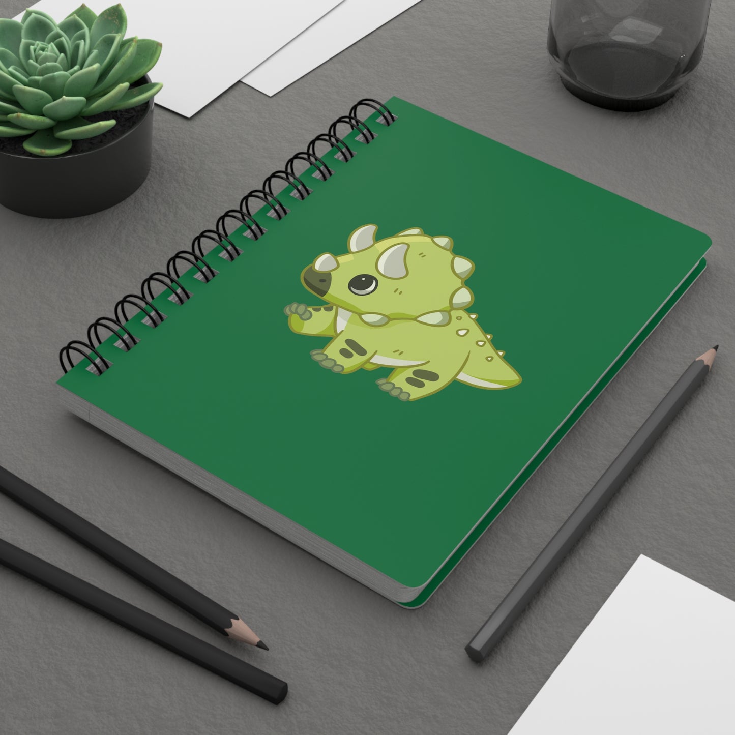 Triceratops Spiral Bound Journal