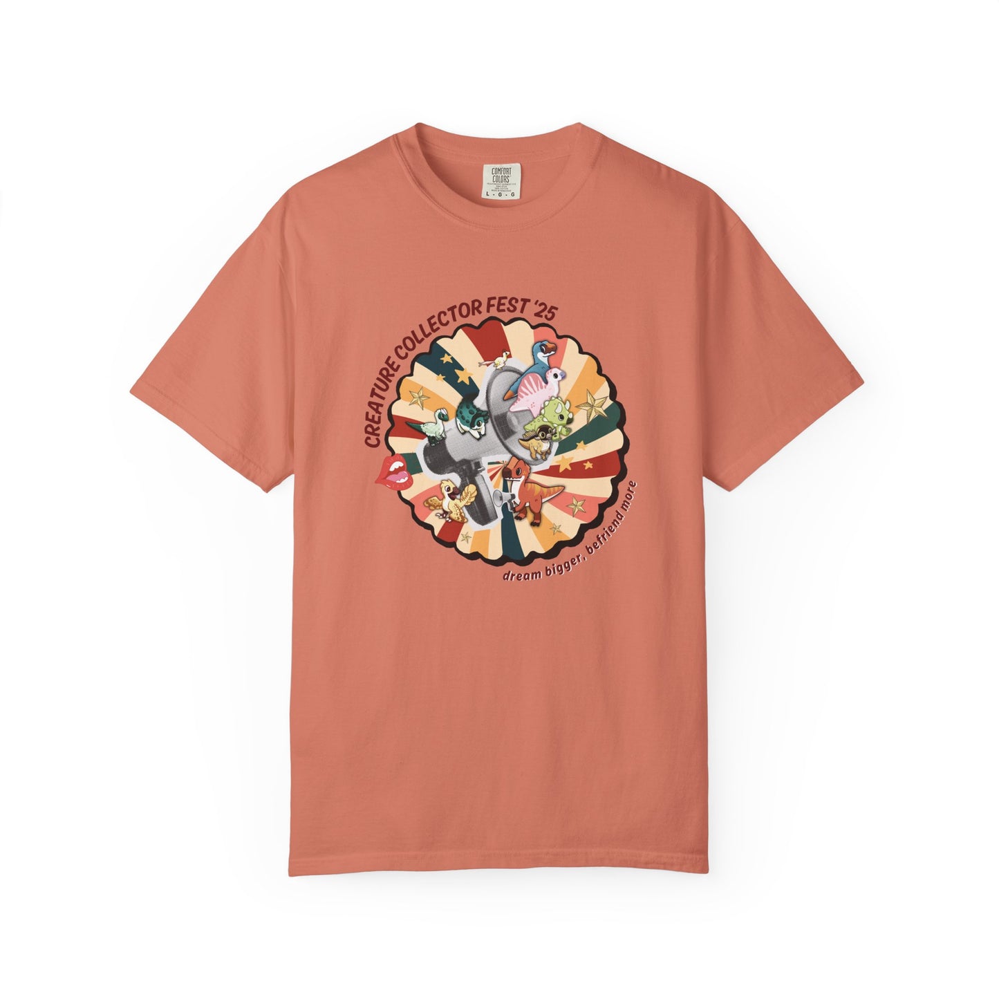 Limited Edition Dream Bigger, Befriend More - Creature Collector Festival 2025 T-Shirt