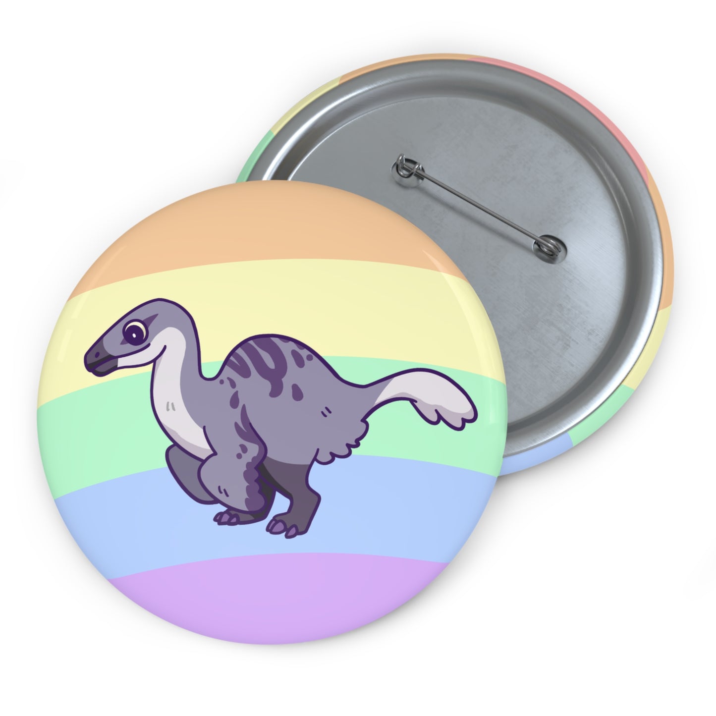 Asexual Pride Deinocheirus - Pin Badge