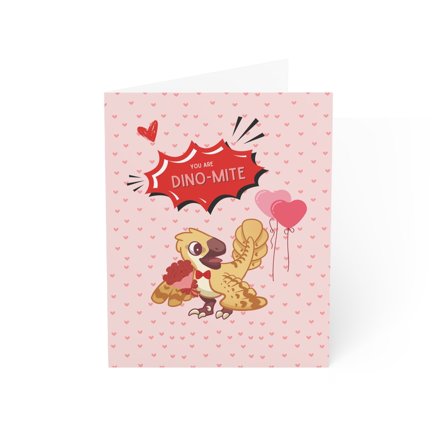 You're DINO-MITE! - Valentines Day Card