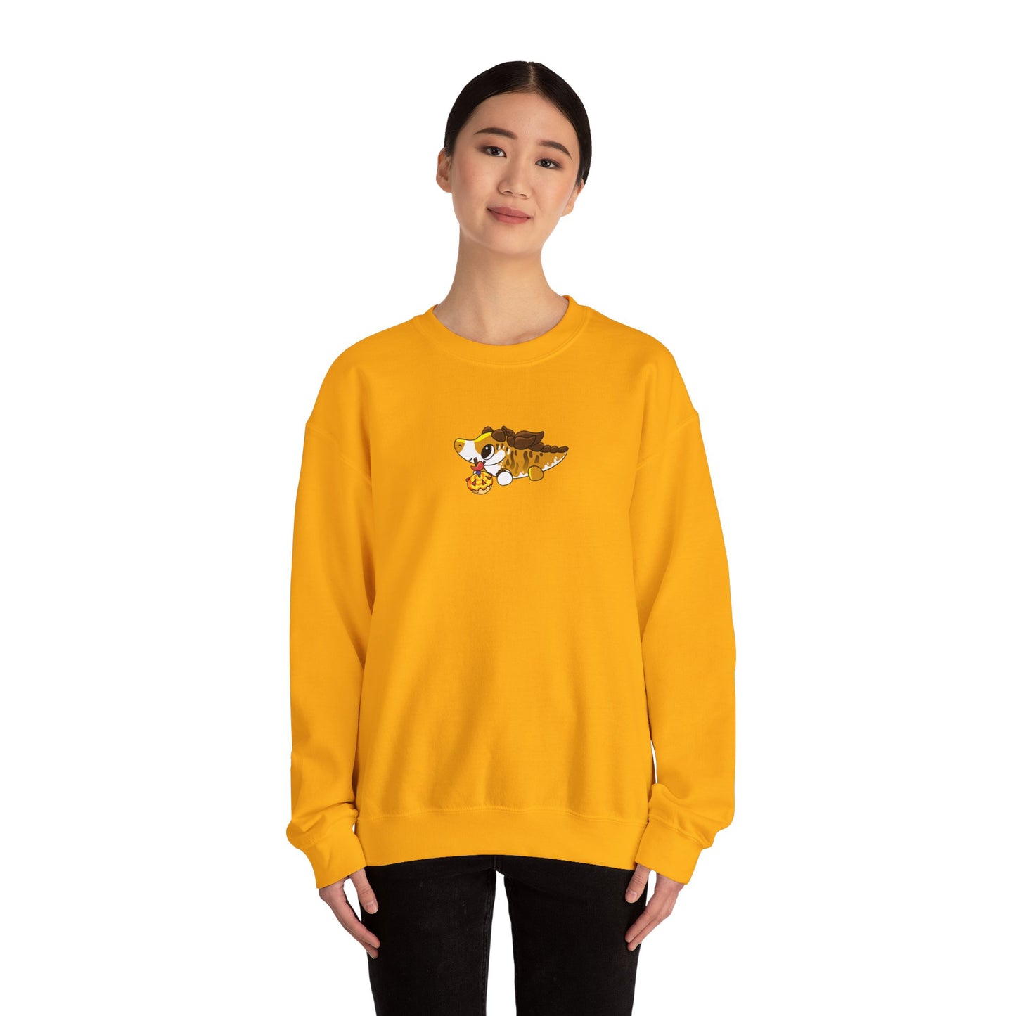 Limited Edition Desmond the Desmatosuchus Plushie Art - Unisex Heavy Blend™ Crewneck Sweatshirt