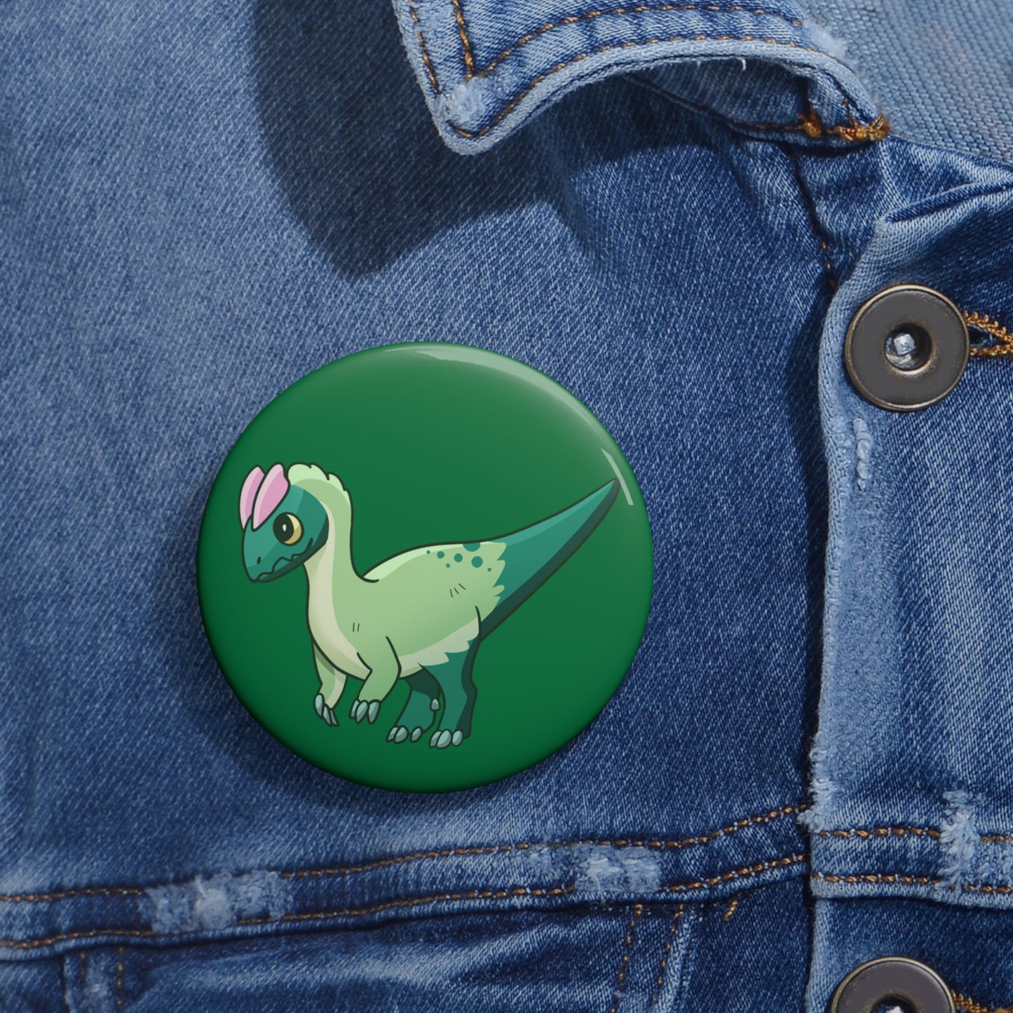 Dilophosaurus Pin Badge