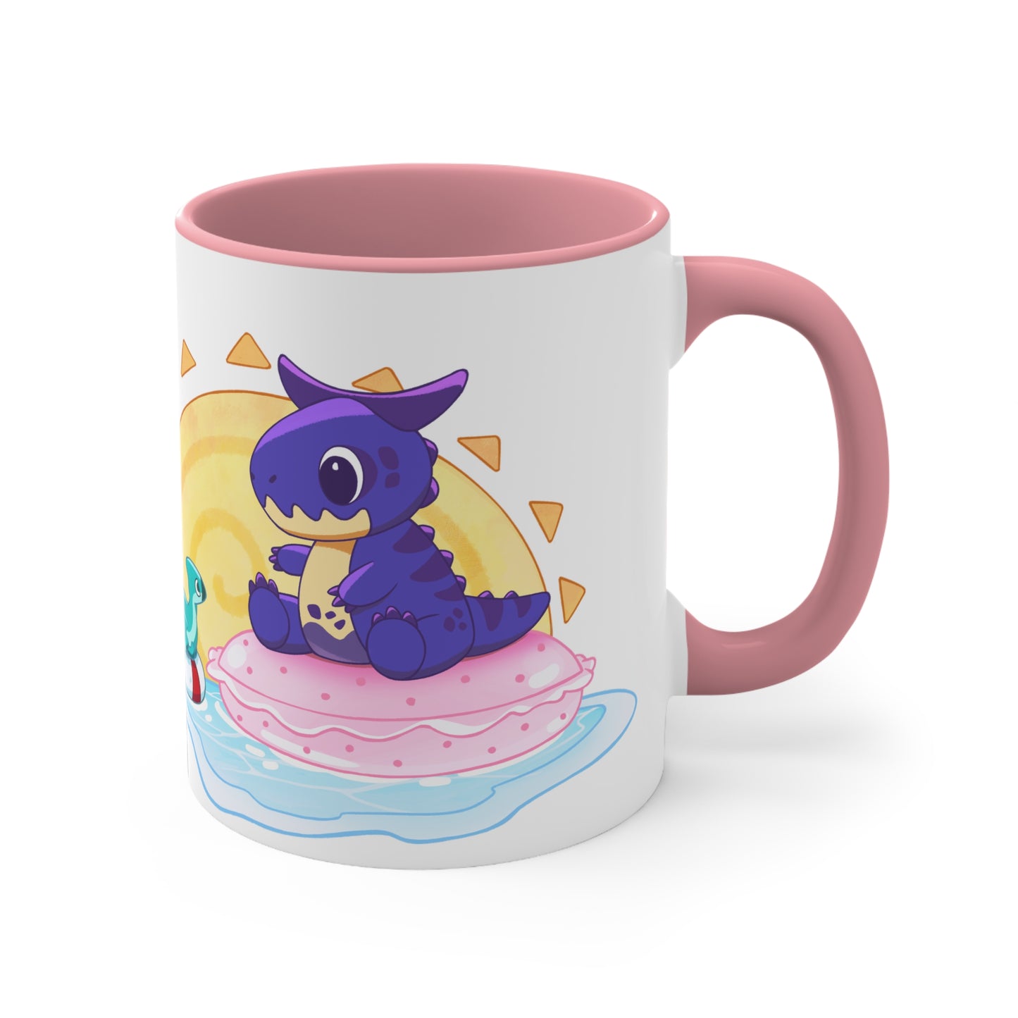 Limited Edition Carnotaurus with Archaeopteryx Sidekick Plushie Concept Art - Mug