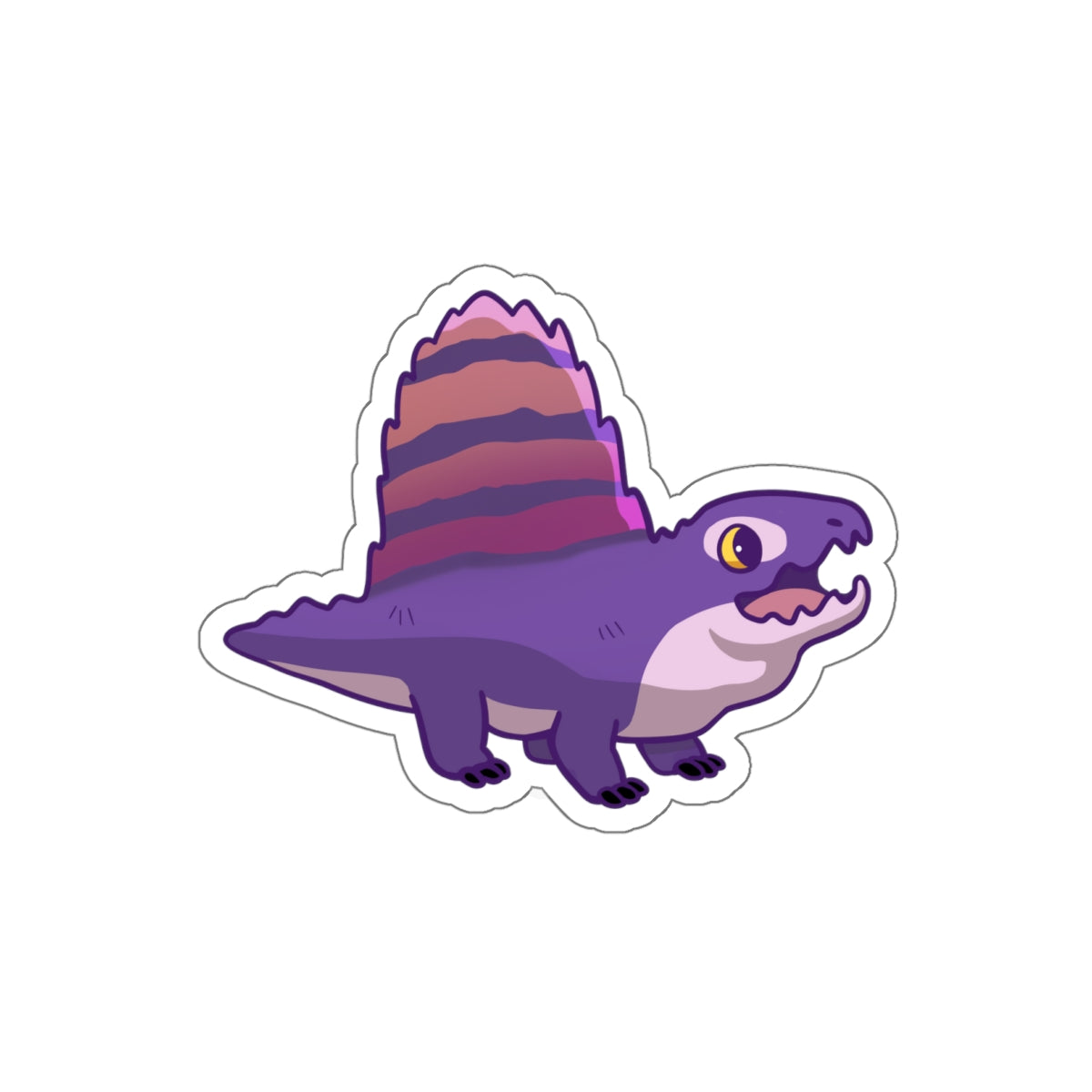 Dimetrodon Sticker - Die-Cut Stickers