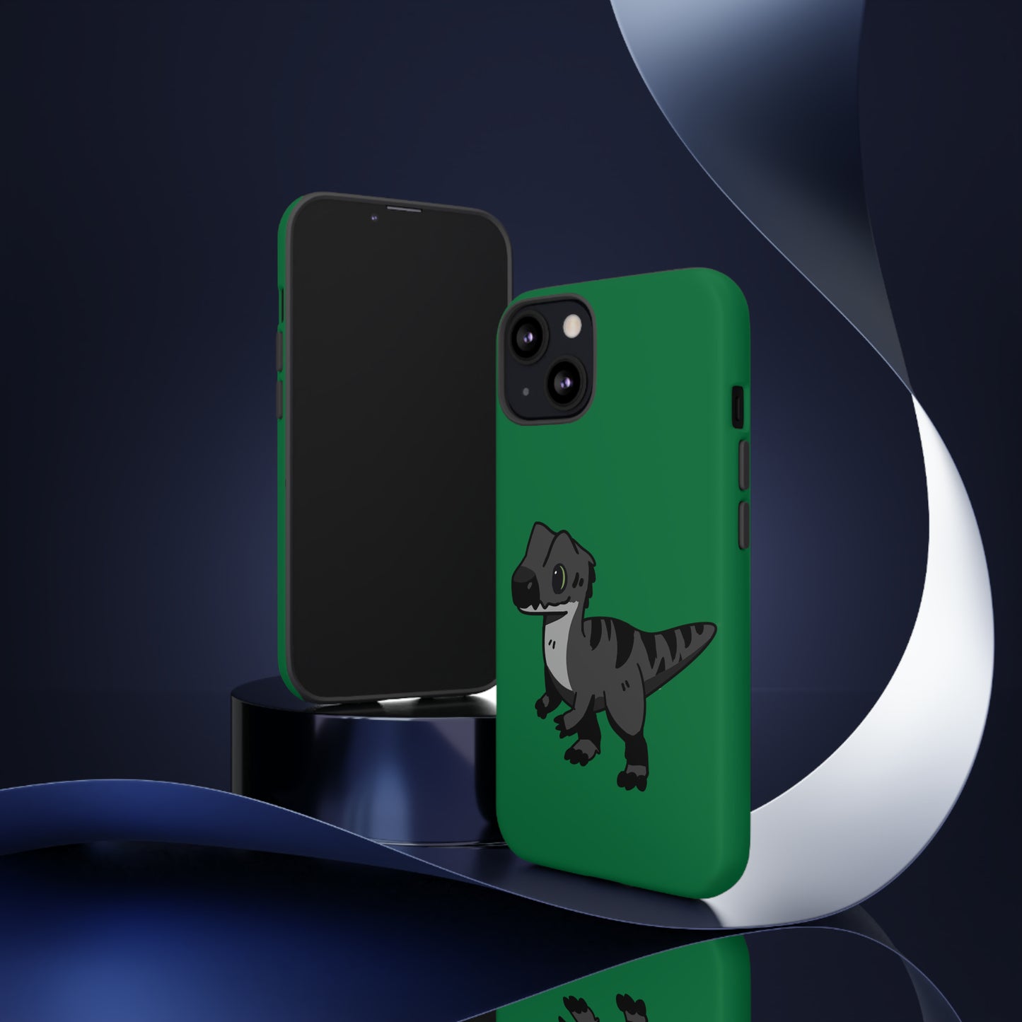 Melanistic Allosaurus - Phone Case