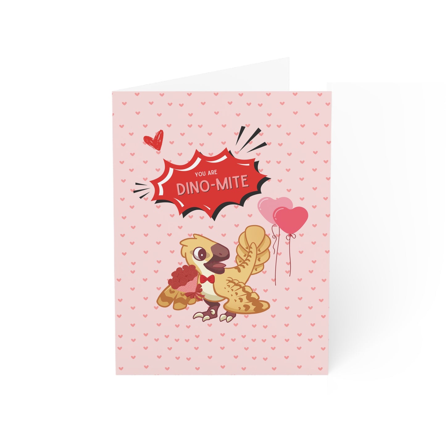 You're DINO-MITE! - Valentines Day Card