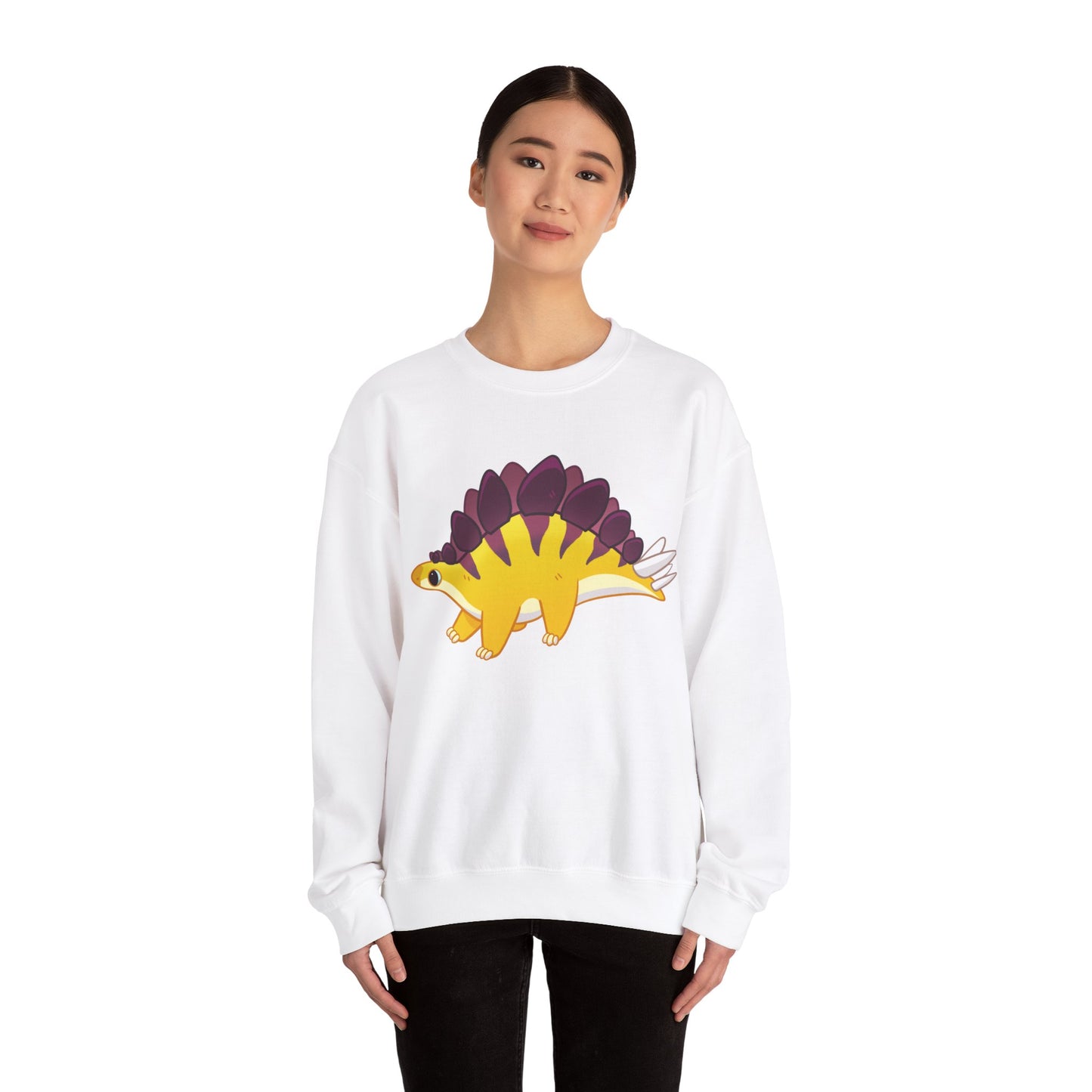 Stegosaurus - Unisex Heavy Blend™ Crewneck Sweatshirt